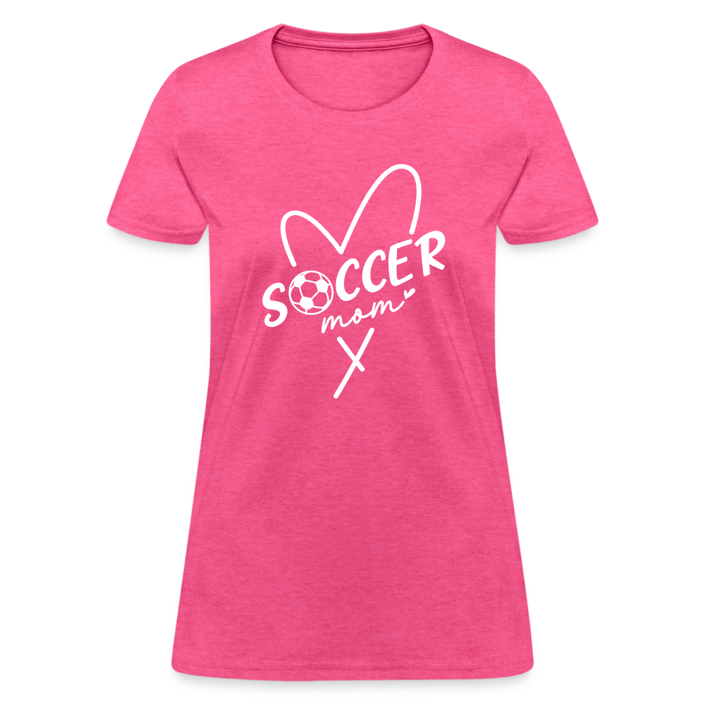 Soccer Mom Women's T-Shirt - heather pink