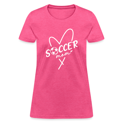 Soccer Mom Women's T-Shirt - heather pink