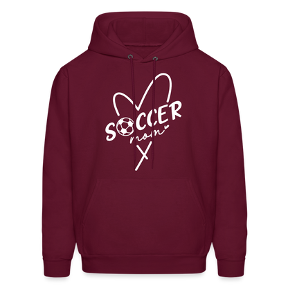 Soccer Mom Hoodie - burgundy