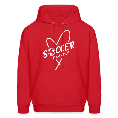 Soccer Mom Hoodie - red