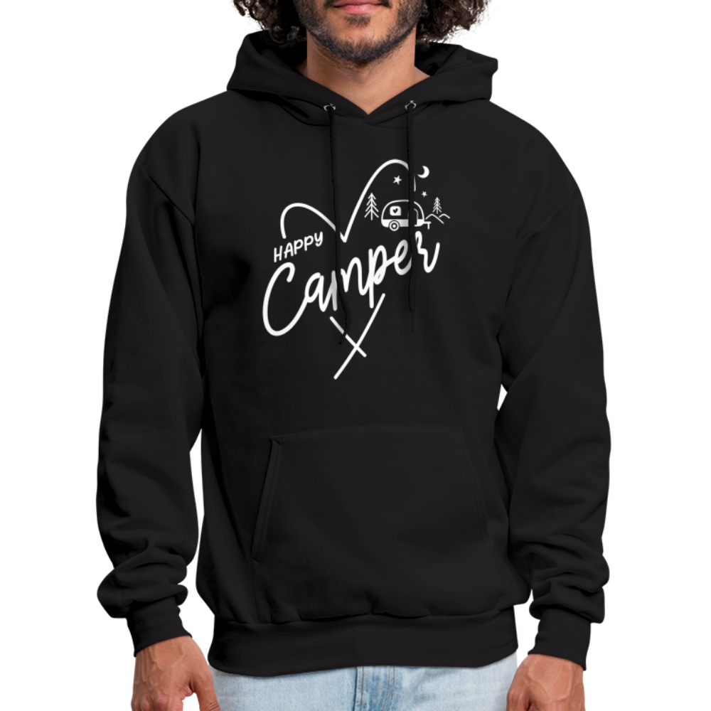 Happy Camper Hoodie - black