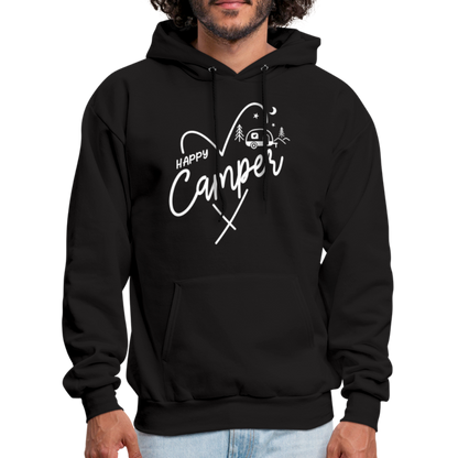 Happy Camper Hoodie - black