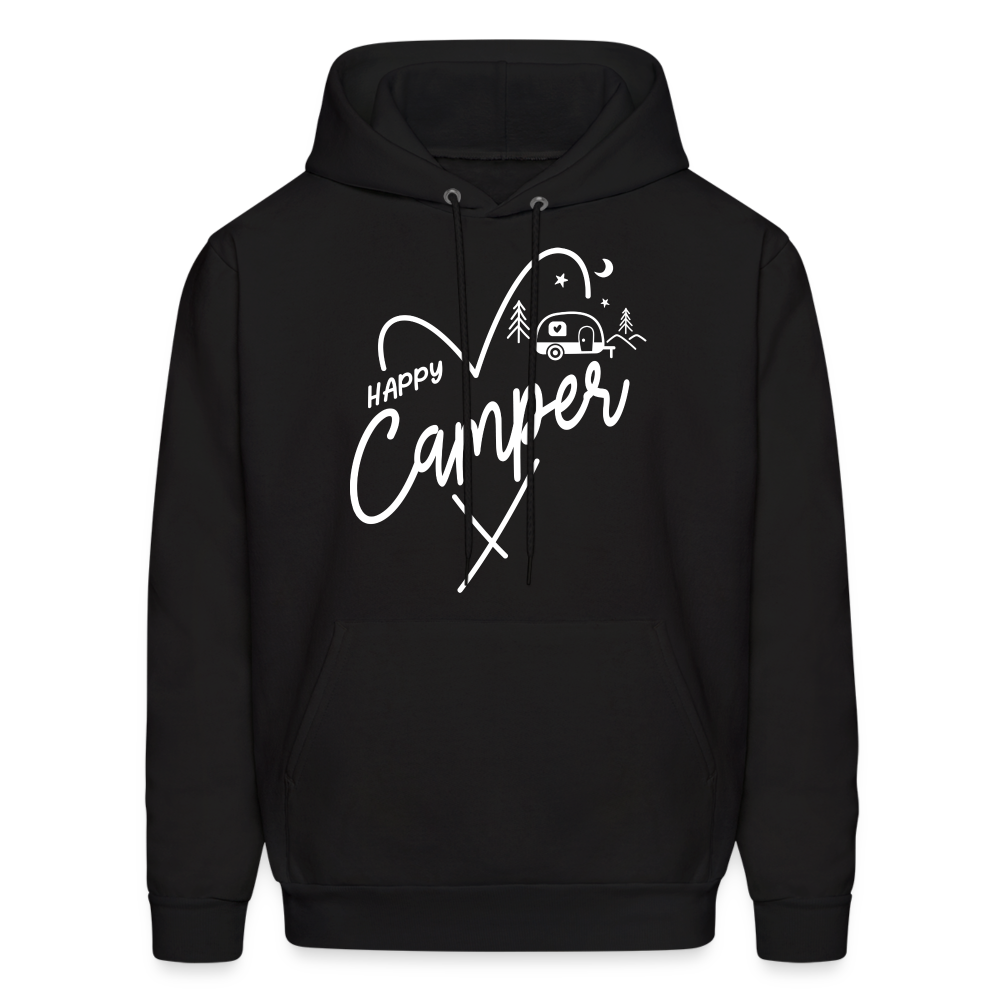 Happy Camper Hoodie - black