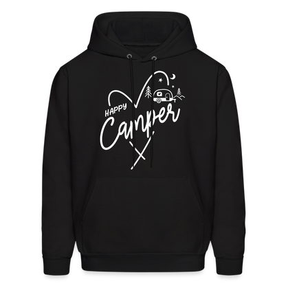 Happy Camper Hoodie - black