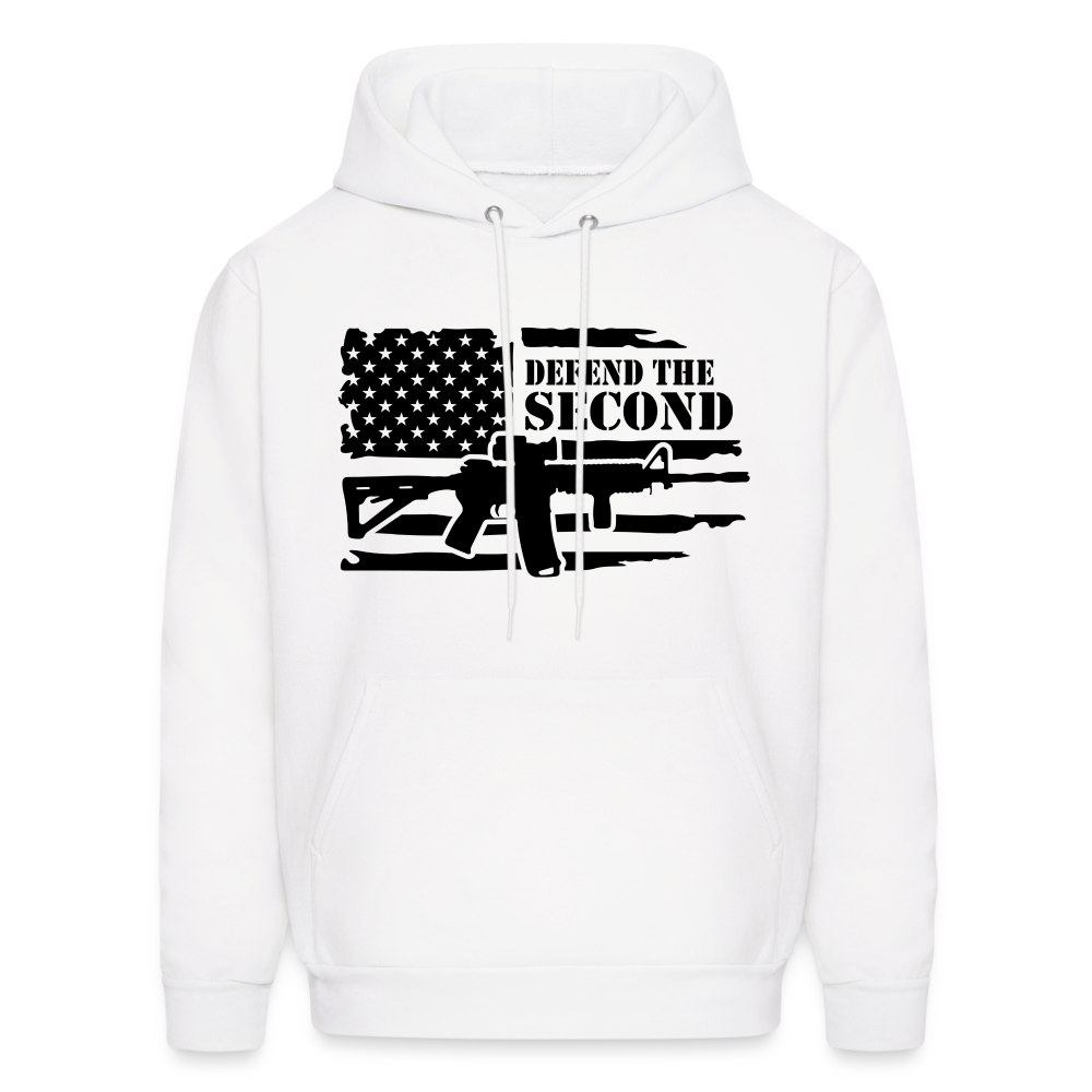 Defend the Second Amendment Hoodie (Right to Bear Arms) - white