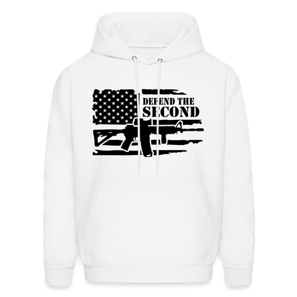 Defend the Second Amendment Hoodie (Right to Bear Arms) - white