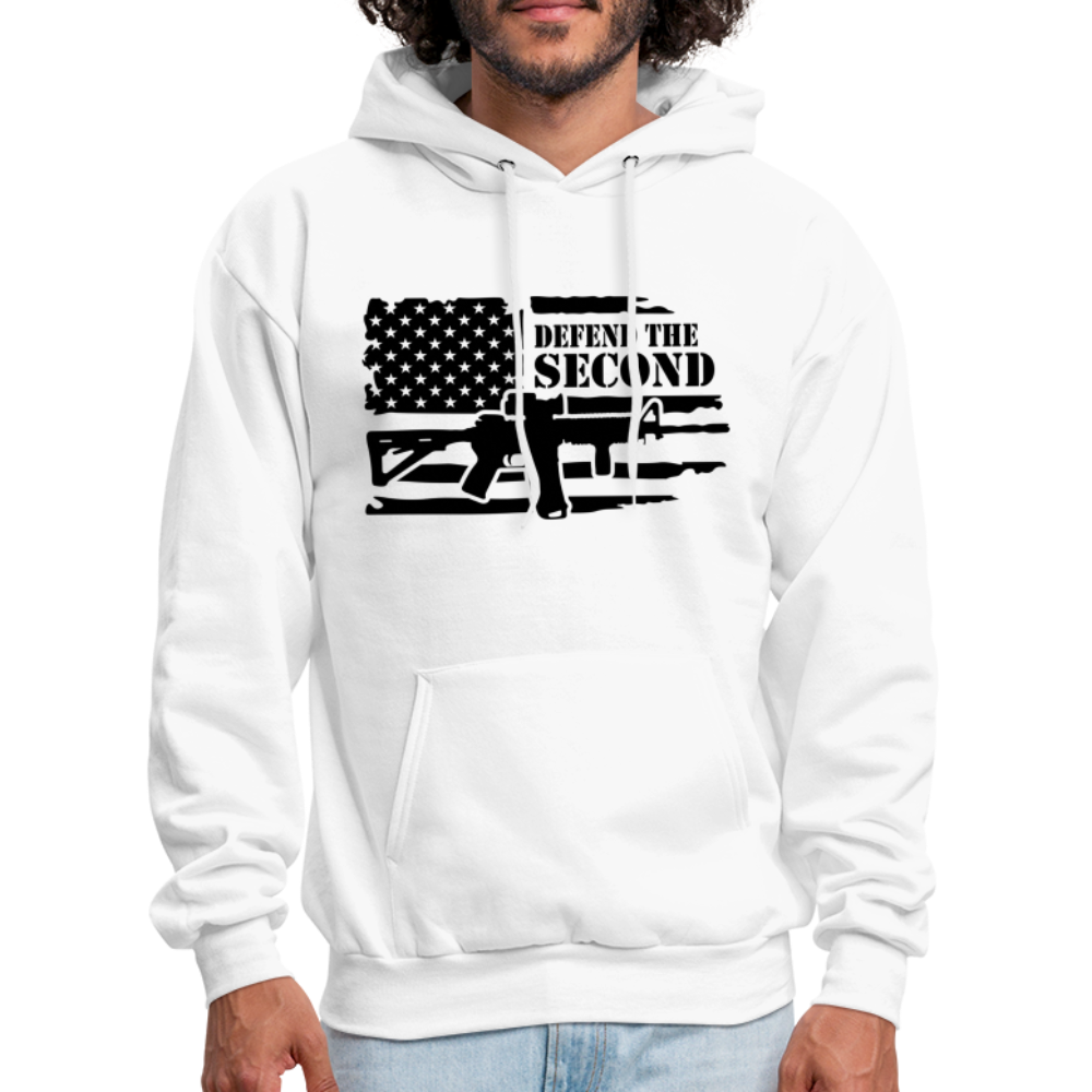 Defend the Second Amendment Hoodie (Right to Bear Arms) - white