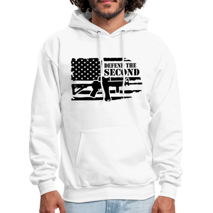 Defend the Second Amendment Hoodie (Right to Bear Arms) - white