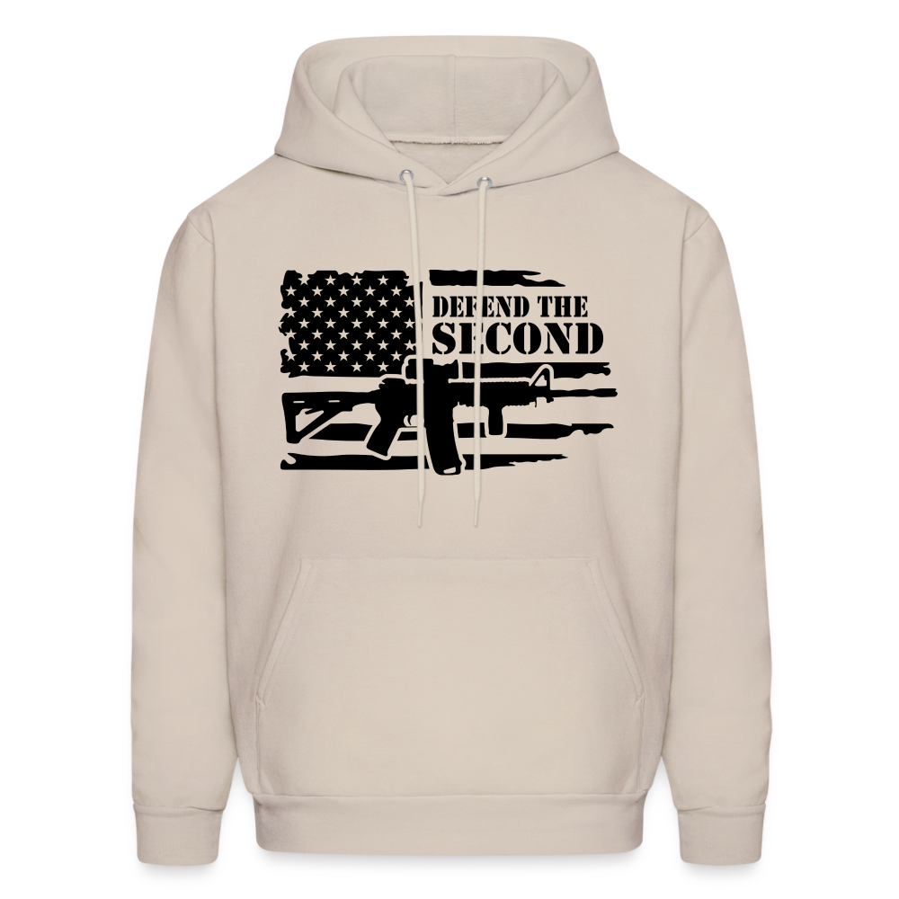 Defend the Second Amendment Hoodie (Right to Bear Arms) - Sand