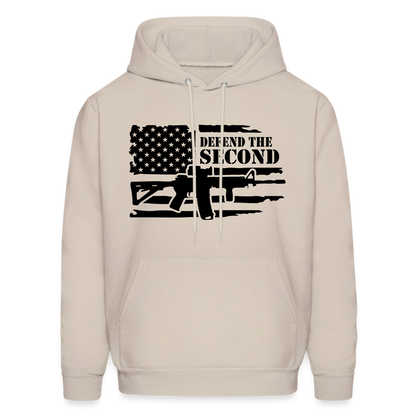 Defend the Second Amendment Hoodie (Right to Bear Arms) - Sand