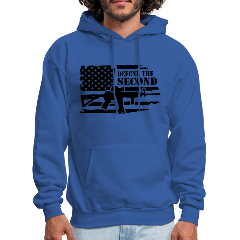 Defend the Second Amendment Hoodie (Right to Bear Arms) - royal blue