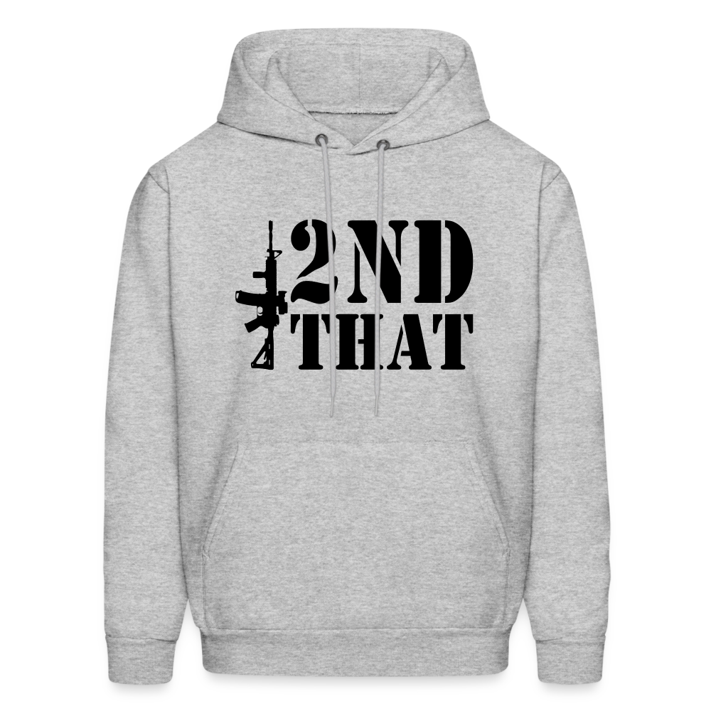 2nd That Hoodie (AR15 Second Amendment) Color: heather gray