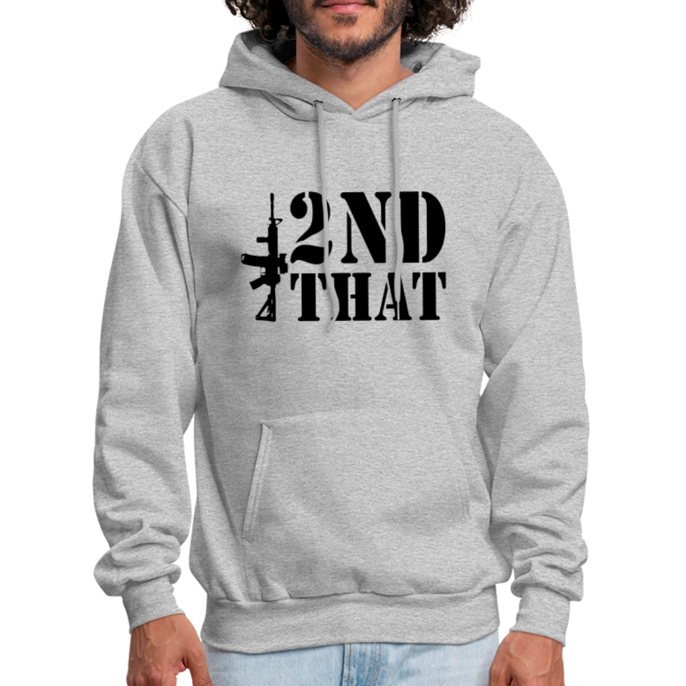 2nd That Hoodie (AR15 Second Amendment) Color: heather gray
