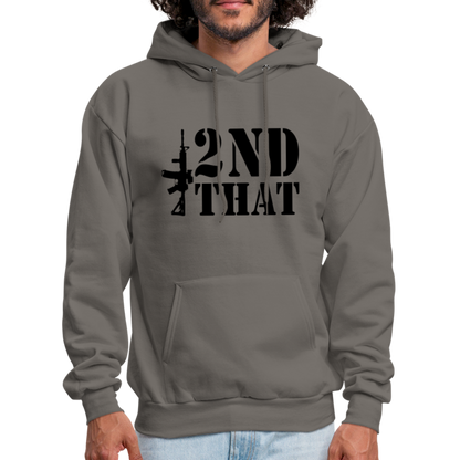 2nd That Hoodie (AR15 Second Amendment) - asphalt gray