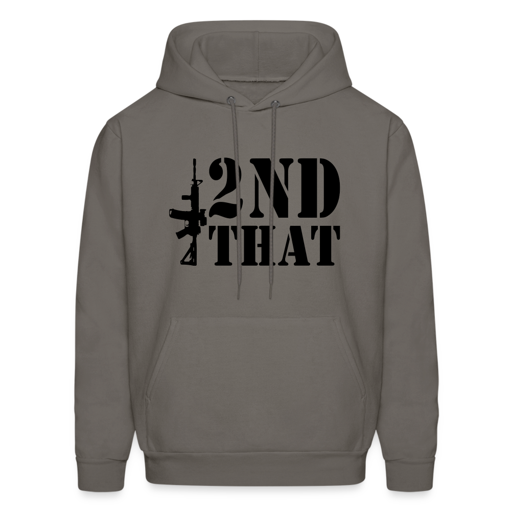 2nd That Hoodie (AR15 Second Amendment) - asphalt gray