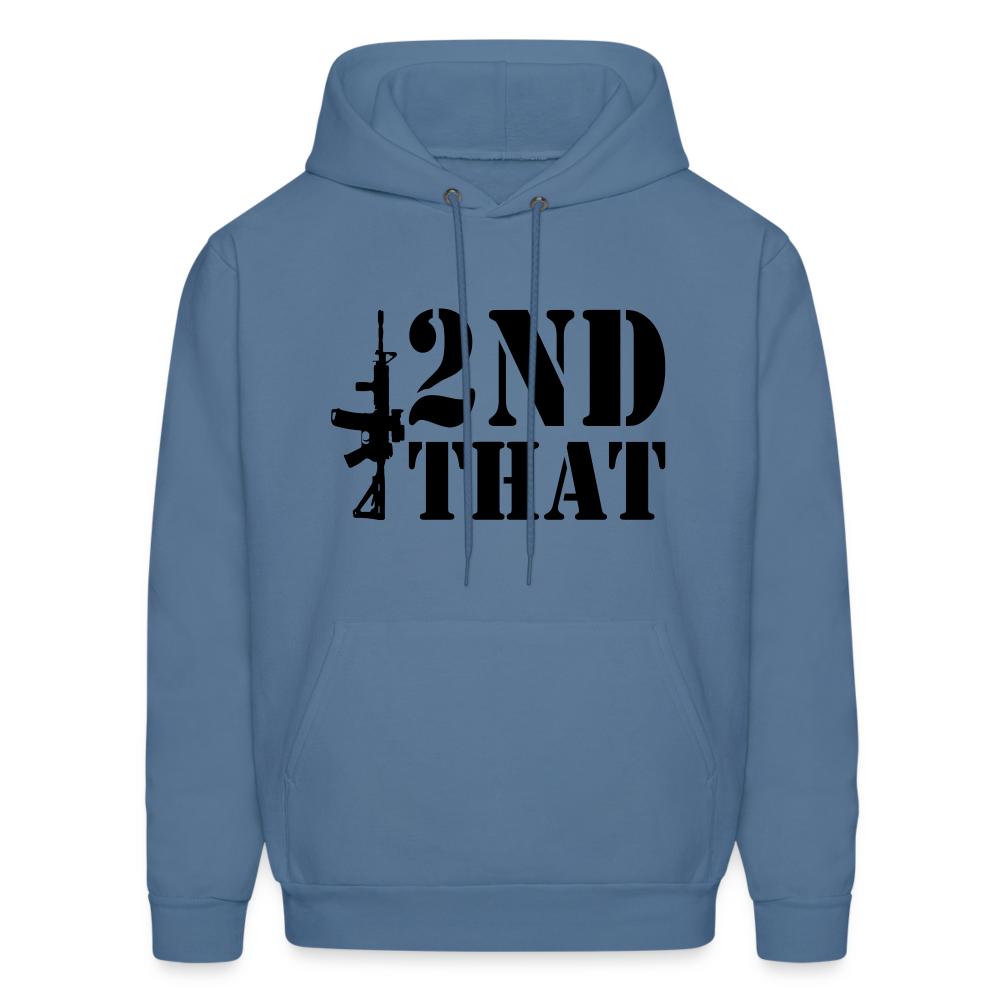 2nd That Hoodie (AR15 Second Amendment) - denim blue