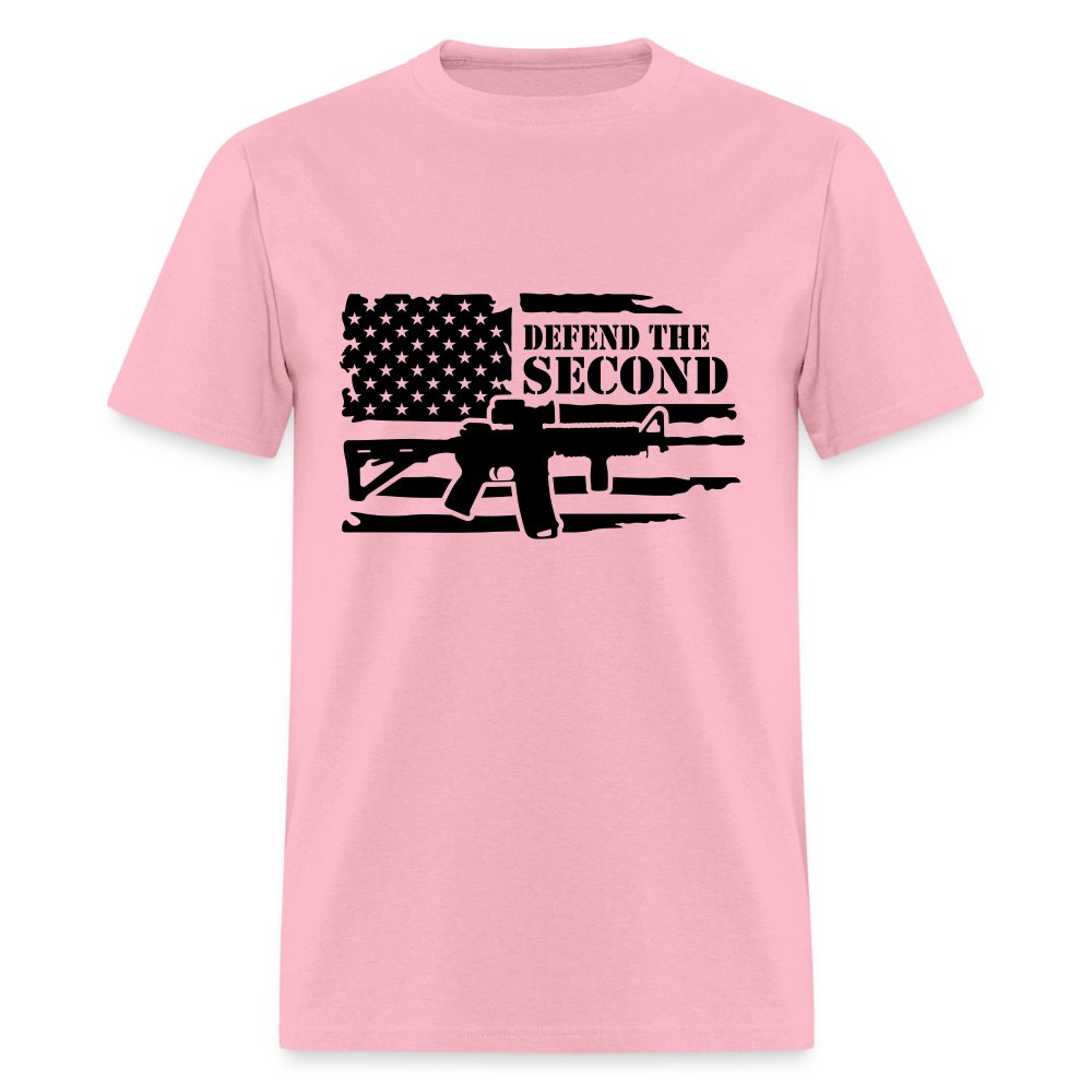 Defend the Second Amendment T-Shirt (Right to Bear Arms) - pink