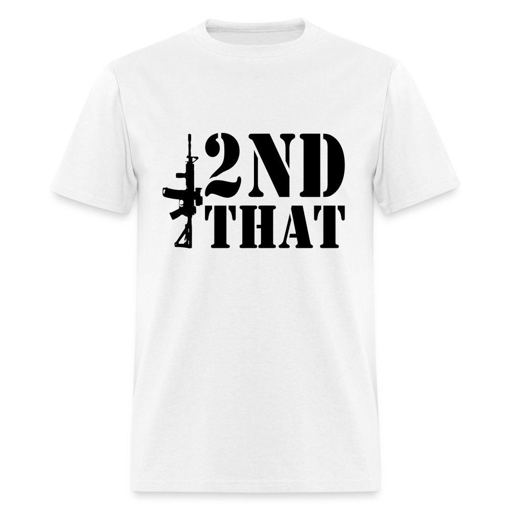 2nd That T-Shirt (AR15 Second Amendment) Color: white