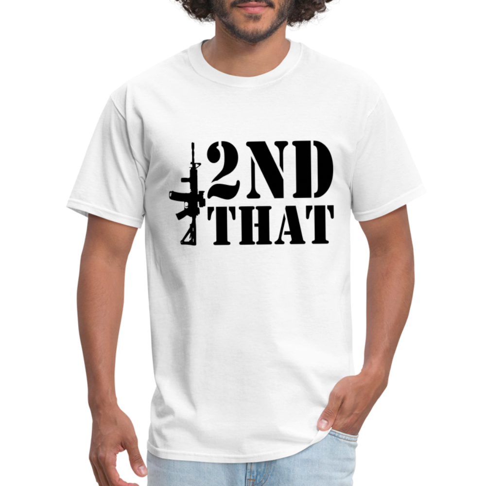 2nd That T-Shirt (AR15 Second Amendment) Color: white