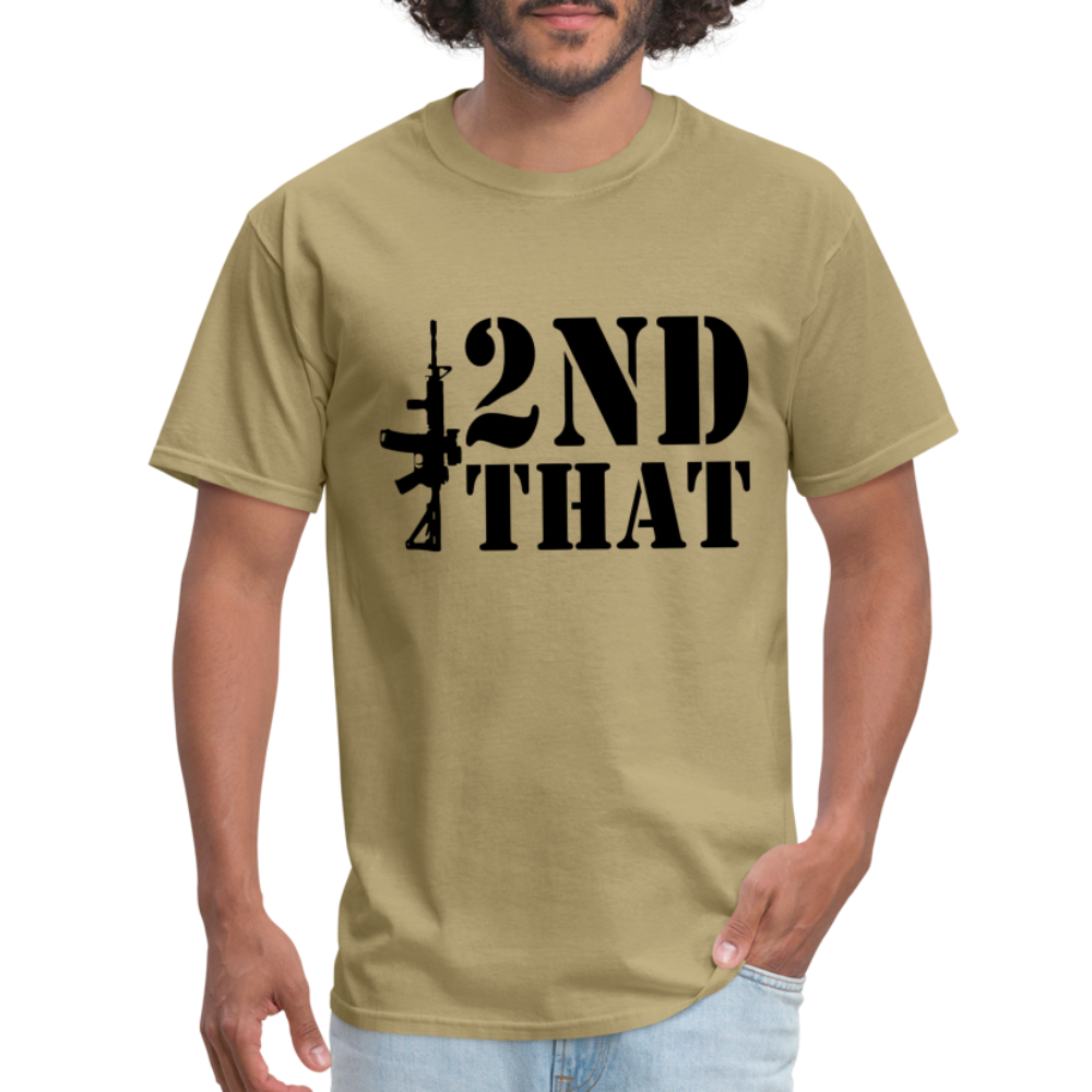 2nd That T-Shirt (AR15 Second Amendment) - khaki