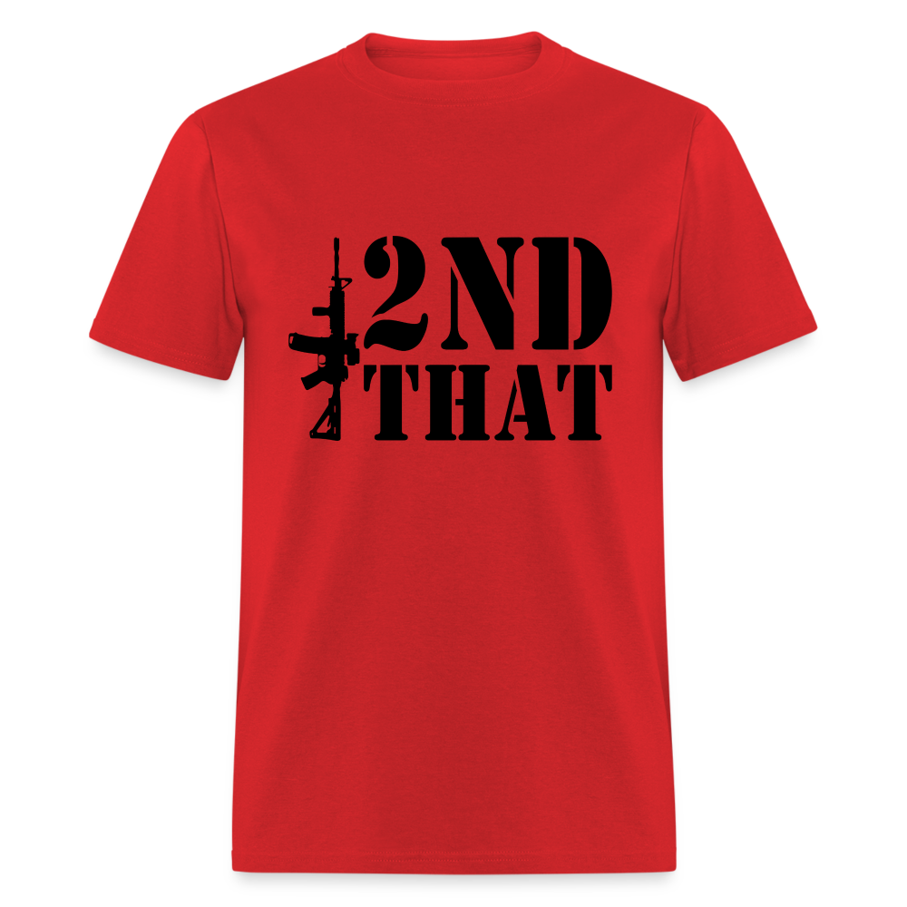 2nd That T-Shirt (AR15 Second Amendment) - red