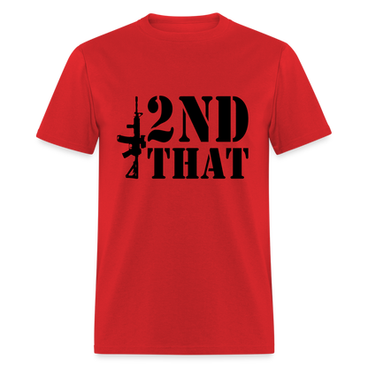 2nd That T-Shirt (AR15 Second Amendment) - red