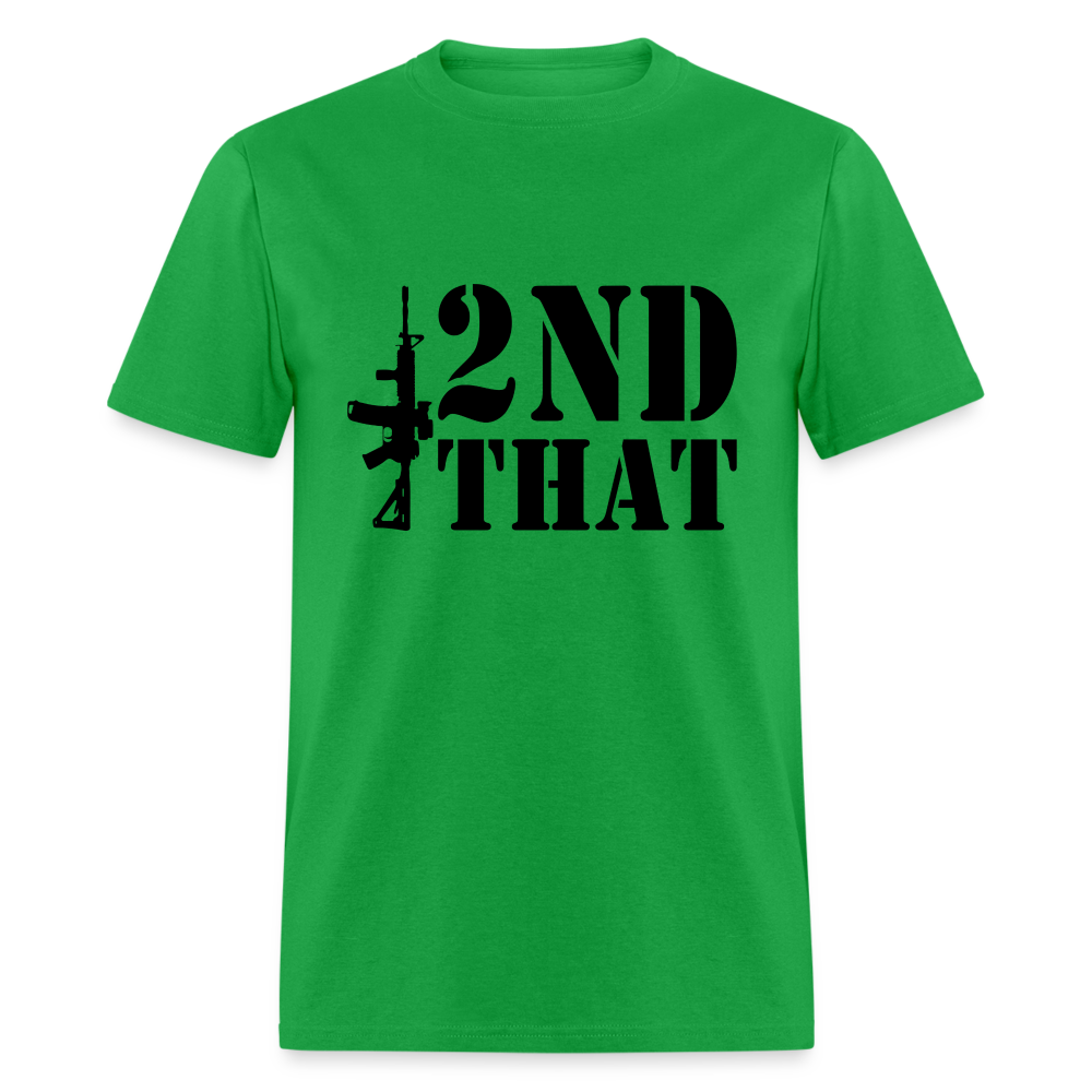 2nd That T-Shirt (AR15 Second Amendment) - bright green