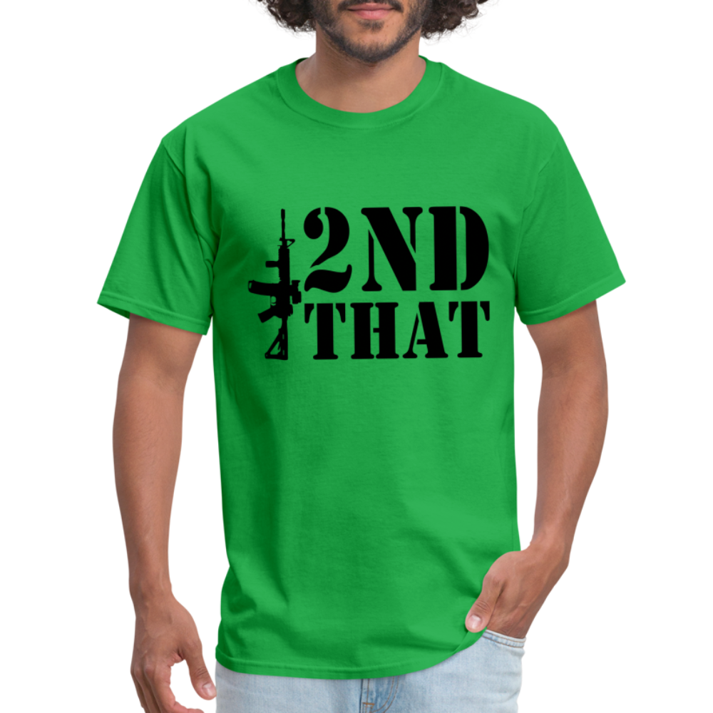 2nd That T-Shirt (AR15 Second Amendment) - bright green