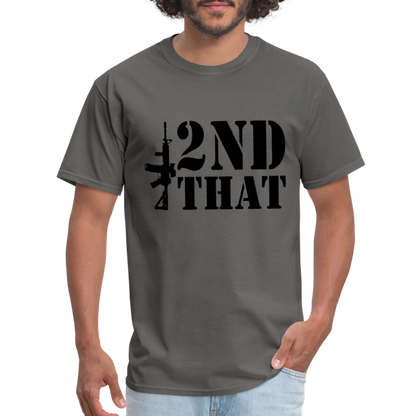 2nd That T-Shirt (AR15 Second Amendment) - charcoal