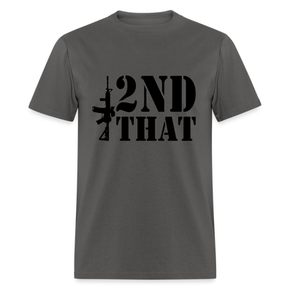 2nd That T-Shirt (AR15 Second Amendment) - charcoal