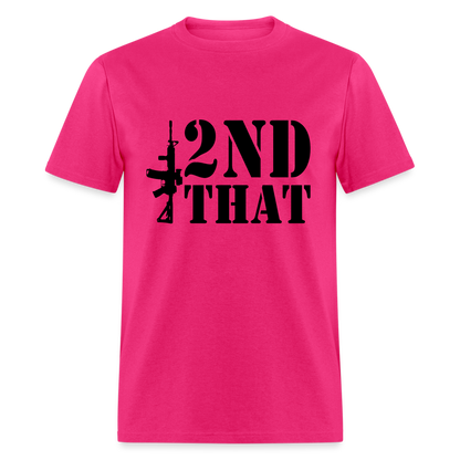 2nd That T-Shirt (AR15 Second Amendment) - fuchsia