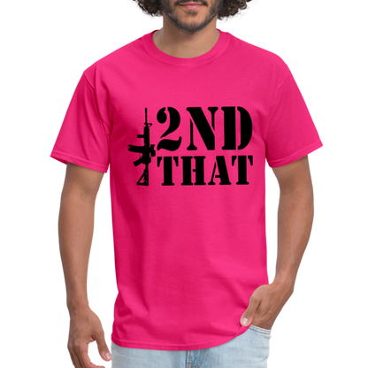 2nd That T-Shirt (AR15 Second Amendment) - fuchsia