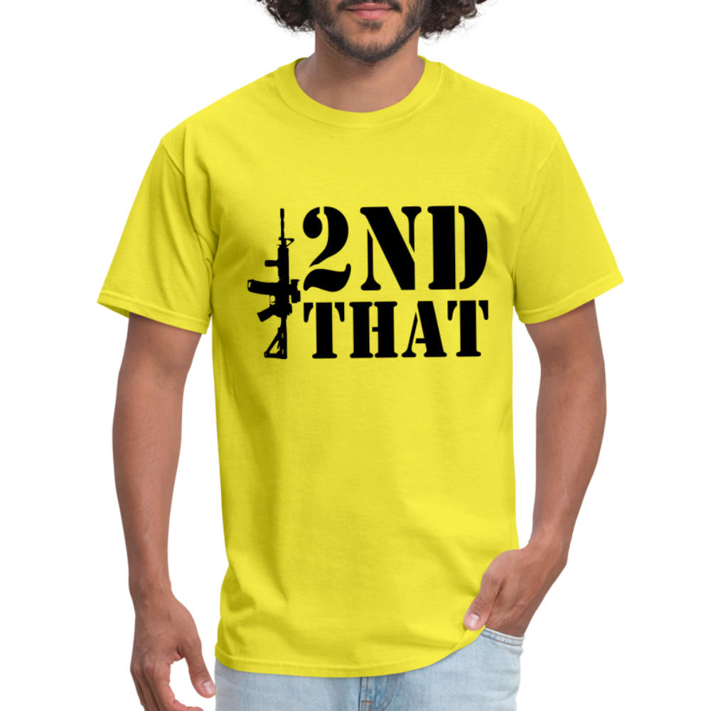 2nd That T-Shirt (AR15 Second Amendment) - yellow