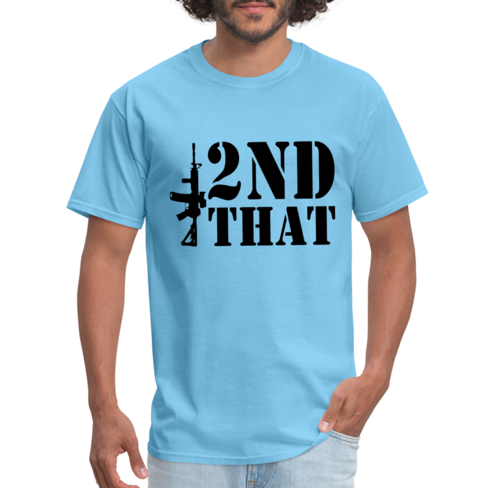 2nd That T-Shirt (AR15 Second Amendment) - aquatic blue