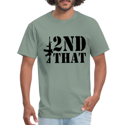 2nd That T-Shirt (AR15 Second Amendment) - sage