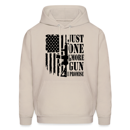 Just One More Gun I Promise Hoodie - Sand