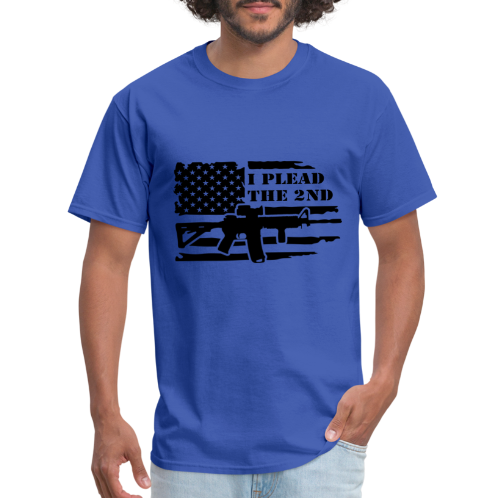 I Plead The 2nd T-Shirt (Second Amendment) - Color: sage