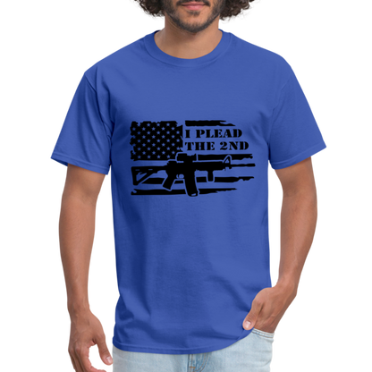 I Plead The 2nd T-Shirt (Second Amendment) - Color: sage