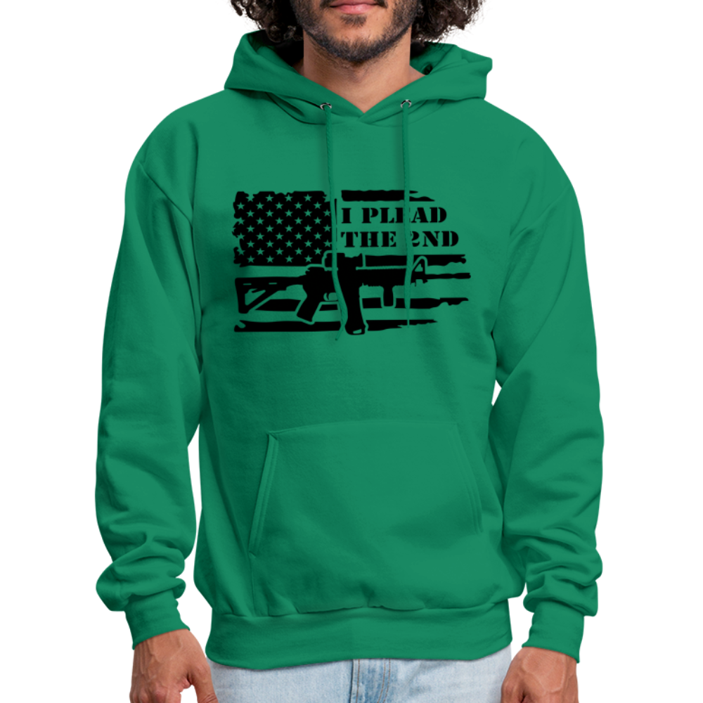 I Plead The 2nd Hoodie (Second Amendment) - kelly green