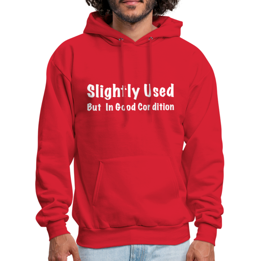 Slightly Used But in Good Condition Hoodie - Color: red