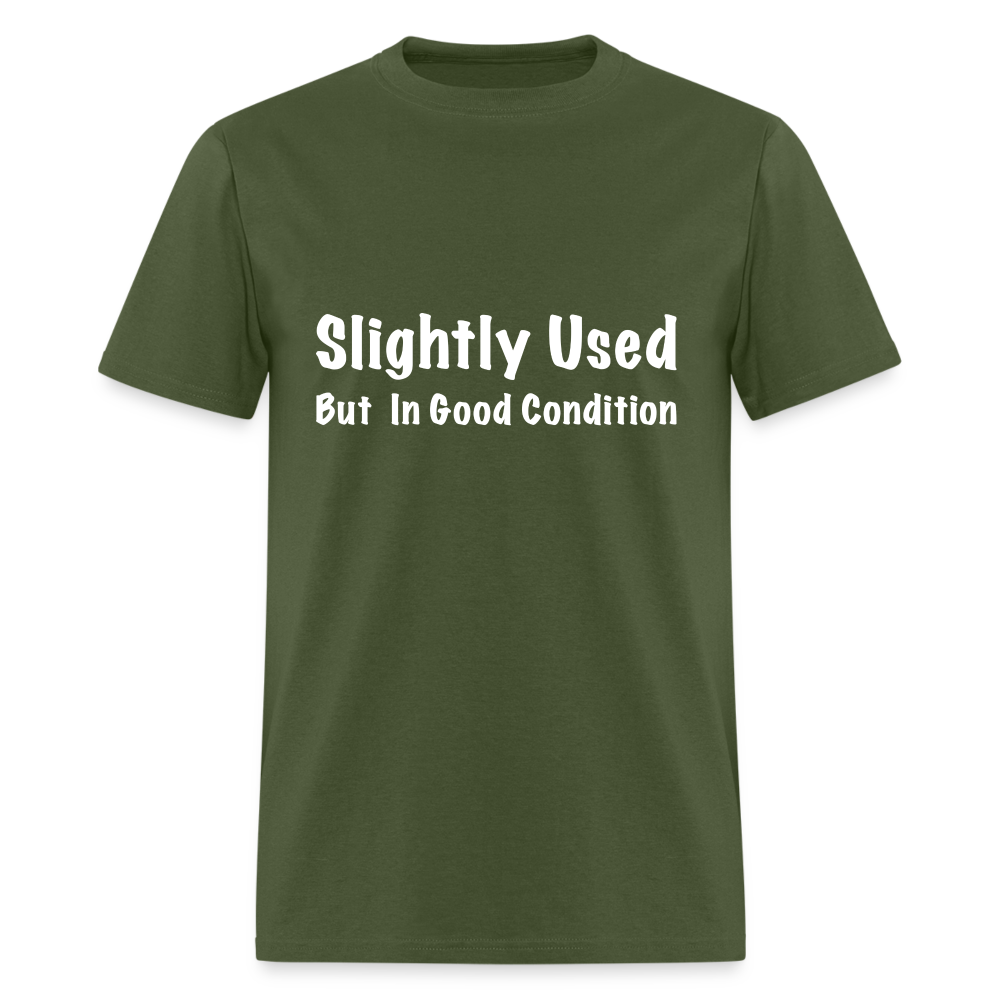 Slightly Used But in Good Condition T-Shirt - Color: military green