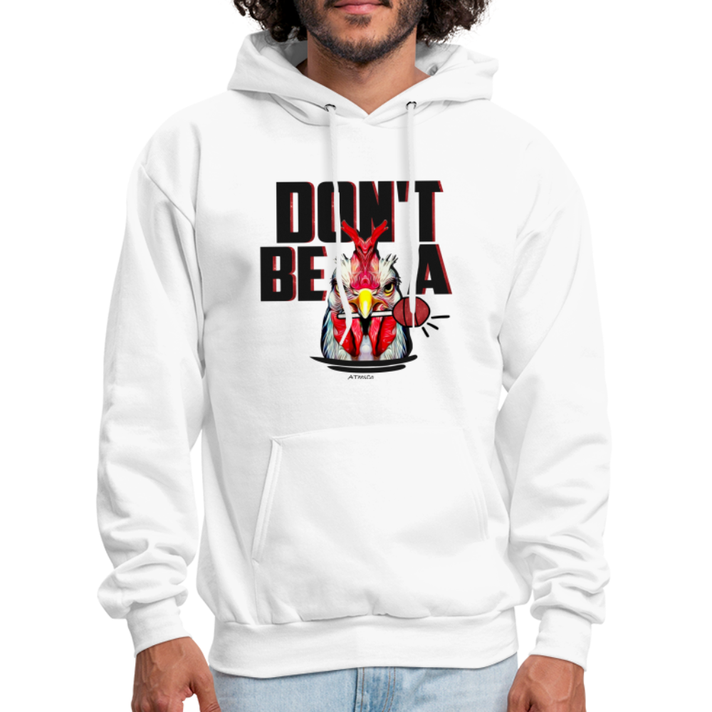 Don't Be A Rooster Lollipop (Cock Sucker) Hoodie - white