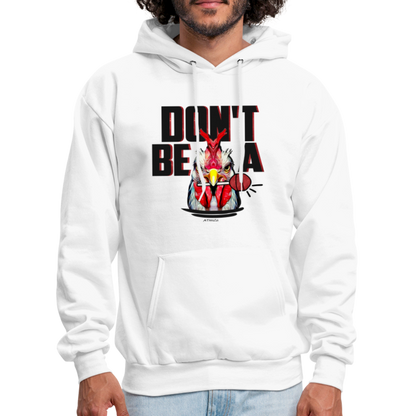 Don't Be A Rooster Lollipop (Cock Sucker) Hoodie - white