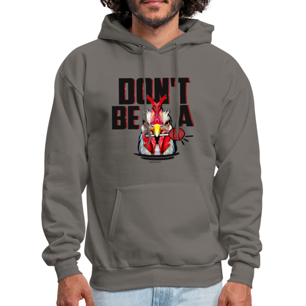 Don't Be A Rooster Lollipop (Cock Sucker) Hoodie - asphalt gray