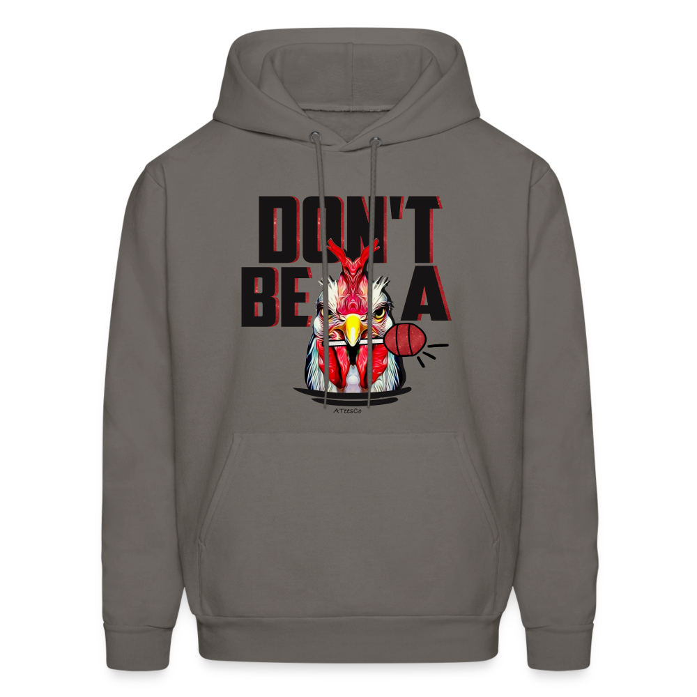 Don't Be A Rooster Lollipop (Cock Sucker) Hoodie - asphalt gray