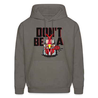 Don't Be A Rooster Lollipop (Cock Sucker) Hoodie - asphalt gray