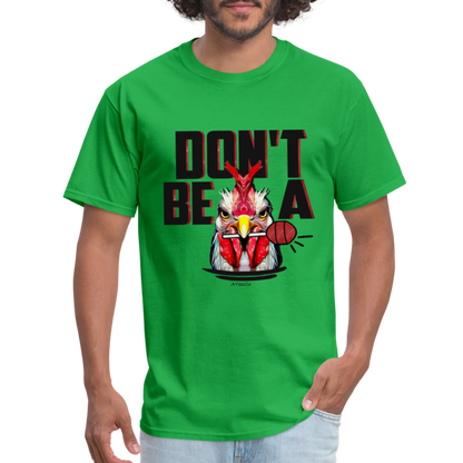 Don't Be A Rooster Lollipop (Cock Sucker) T-Shirt - bright green