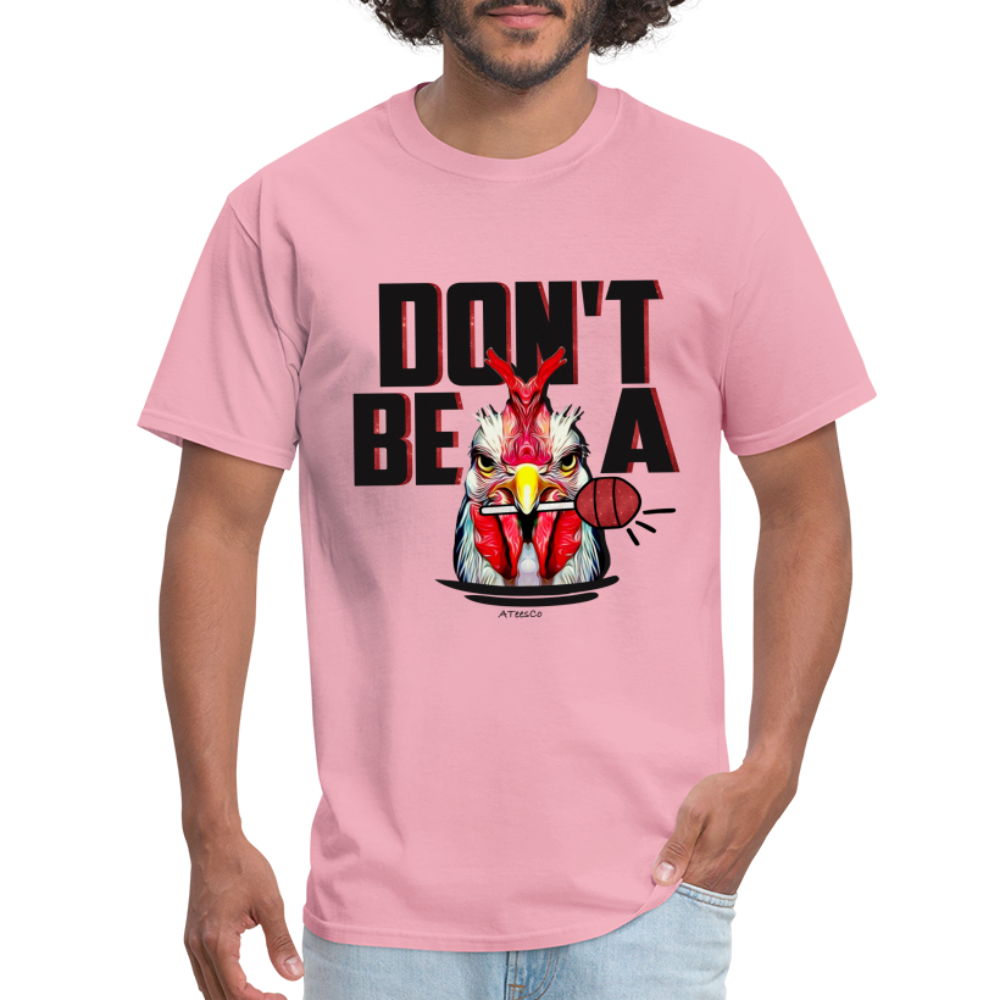 Don't Be A Rooster Lollipop (Cock Sucker) T-Shirt - pink