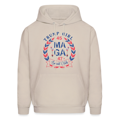 Trump Girl Social Club Hoodie (MAGA) - Color: Sand