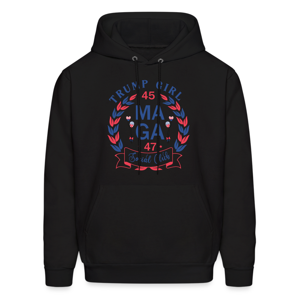 Trump Girl Social Club Hoodie (MAGA) - Color: black